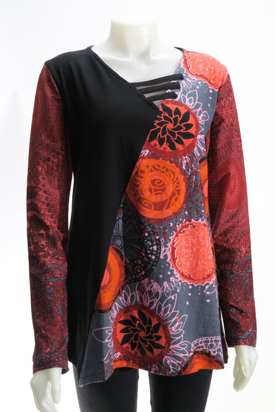 Printed Sleeve Tunic