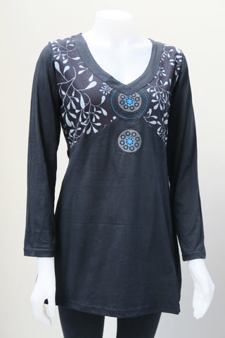 Printed Bust Mandala  Tunic