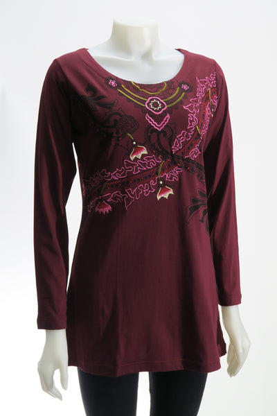 Printed Emb. Tunic