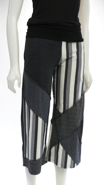 Organic Jacquard Patch Pants 