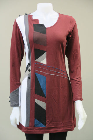 Stained Glass Long  Tunic